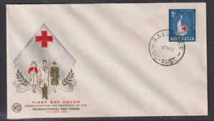 Australia "WCS"  1963 Red Cross First Day Cover Ballarat Unaddressed - Picture 1 of 1