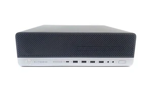 HP EliteDesk 800 G3 SFF PC Desktop i5-6th Gen 8GBRAM 120GBSSD USB-C DP Win10 Pro - Picture 1 of 3