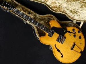Used 1980 Epiphone Japan / Matsumoku MIJ Riviera Antique Burst 3.65kg W/HSC - Picture 1 of 18