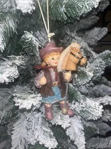 Katherine’s Collection Cowgirl Ornament Retired NEW OLD STOCK - Picture 1 of 8