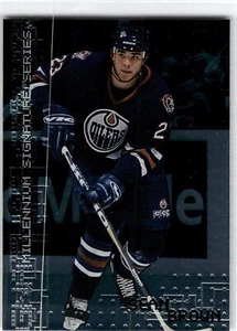 1999-00 Be a Player Millennium Signature Series #101 Sean Brown - Picture 1 of 2