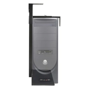 PC Halterung unter Schreibtisch Rechner Halterung Büro Verstellbar Schwarz 30kg - Bild 1 von 20