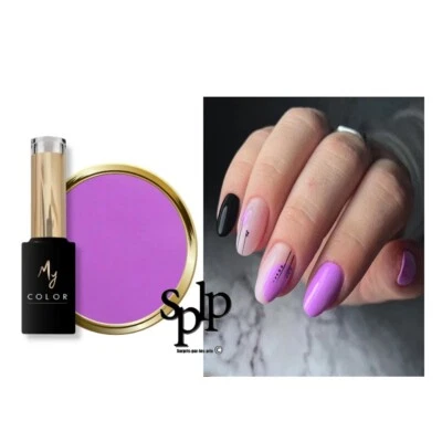My Color Nagellack 10 ml Semi Permanent Lifestyle Ref 90252 Violett Rosa - Bild 1 von 4