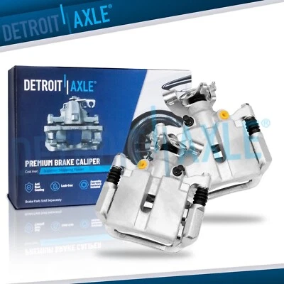 Rear Disc Brake Calipers w/Bracket for Chevrolet Malibu Cobalt HHR Pontiac G6 G5 - Image 1 of 4