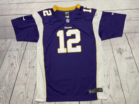 Minnesota Vikings nike jersey boys xl large Percy harvin purple nfl on field Cover