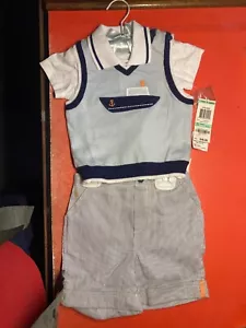 Toddler Boy's 3-Piece Shorts Set, age 18 Months - Picture 1 of 3