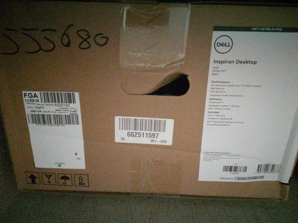 Dell Inspiron 3471 (1TB, Intel Core I5-9400, 2.90GHz, 8GB) - Desktop - 5GMCH - Image 1 of 1