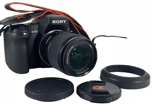 Sony Alpha A300 DSLR 10.2MP Digitalkamera mit 18-70mm Objektiv Schwarz # - Bild 1 von 10