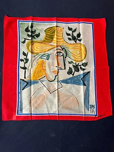 Seidentuch Picasso Print 1983 - Bild 1 von 4