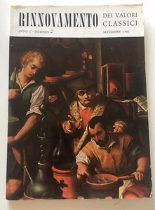 RINNOVAMENTO dei valori classici settembre 1960 Anno I - numero 2 - Foto 1 di 1