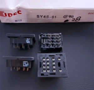 4PCS SY4S-61 IDEC PCB Mount 4 Pole Relay Socket for RU4S/RY4S - Picture 1 of 1
