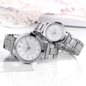 Relojes de Pareja Analógicos de Cuarzo - Estilo de Negocios, Sin Caja - Bild 1 von 14