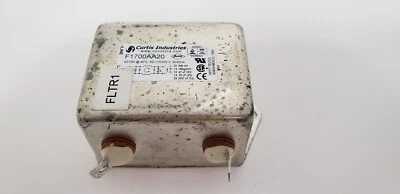 CURTIS INDUSTRIES F1700AA20 LINE FILTER, 20/16A @40°C, 115/250V 50/60Hz - Image 1 of 4