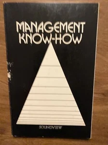 Management Know-How by Soundview Books 1981 Business Manager Guide Vintage R9 - Picture 1 of 12