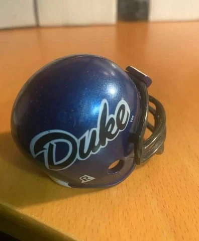 Riddell Pocket Pro football helmet Duke Blue Devils TRADITIONAL style BLUE Cover