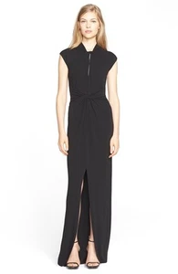 Michael Kors Collection Twist Front Matte Jersey Gown (size 8) - Picture 1 of 1