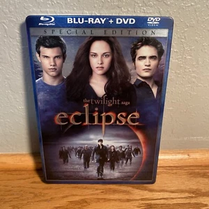The Twilight Saga: Eclipse Blu-ray/DVD Disc Special Edition Steelbook Excellent - Picture 1 of 3