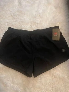 NWT New Balance Womens Size XL Black Exercise Workout Gym Shorts - Picture 1 of 4