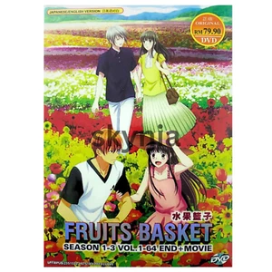Fruits Basket Season 1-3 (Vol. 1-64 End) + The Movie dvd Anime English Subtitle - Picture 1 of 7