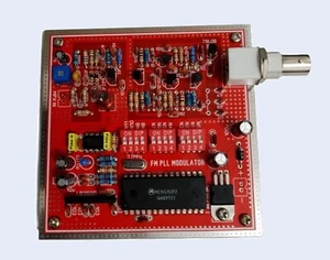 DIY KIT FM Broadcast PLL Professional Exciter - MC145151 - 88-108 MHz. 1 to 5W - Zdjęcie 1 z 2