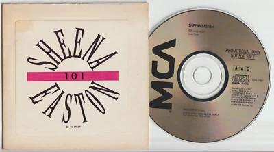 1 Track Promo US CD SHEENA EASTON 101 Written & Produced by PRINCE + BONUS CD - Bild 1 von 2