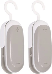 Pack of 2 Mini Bag Sealer with Cutter - Portable Vacuum Sealer for Food Storage - Picture 1 of 6