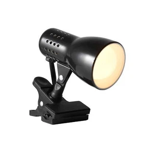 Mainstays 5" Metallic Black Adjustable Mini Clip Lamp, with LED Bulb Included - Picture 1 of 7