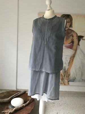 ELEMENTE CLEMENTE Bluse/Tunika mit Top Gr. 2 ++++hauchzart++++ - Bild 1 von 4