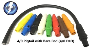 4/0 Pigtail with Bare End (DLO 4/0) GENERATOR CABLES - Picture 1 of 2