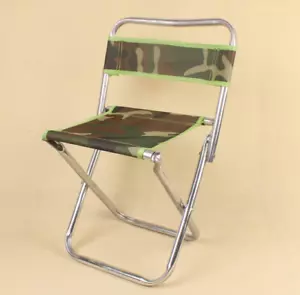 Lightweight Outdoor Portable Folding Chair Stool Fishing Camping Hiking Picnic - Picture 1 of 3