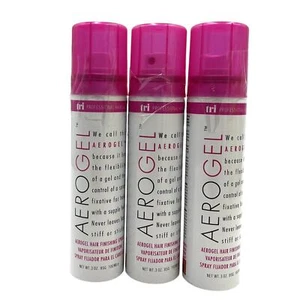 TRI Professional AeroGel Hair Finishing Spray 3 oz-3 Pack - Picture 1 of 1