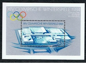 DDR Block 74 Olympische Winterspiele 1984 Mi 2843. postfrisch portofrei - Bild 1 von 1