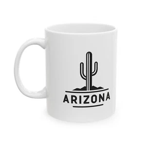 Tazza caffè Arizona Cactus Southwest Cactus Desert Saguaro tazza ceramica 2 lati - Foto 1 di 14