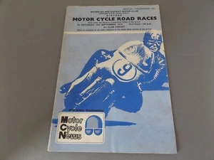 1972 AINTREE PROGRAMM 16/9/72 - MOTORRAD-STRASSENRENNEN - Bild 1 von 1