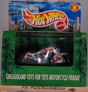Hot Wheels Chicagoland Toys for Tots 1999 Scorchin' Scooter #2487 kostenloser Versand - Bild 1 von 4