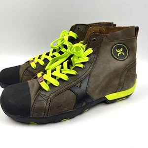 Twisted X Hooey Sneakers in pelle stivali alti da uomo taglia 10,5 - Foto 1 di 6