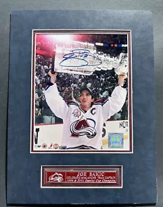 JOE SAKIC Signed Colorado Avalanche Photo Autographed Ready To Frame Display - Picture 1 of 3