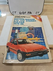 Chilton Repair Manual #7196 1976-1988 Datsun Nissan F10 310 Stanza Pulsar - Foto 1 di 3
