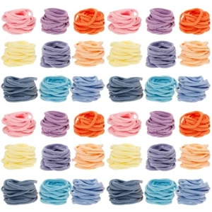 720 pcs Potholder Weaving Loom Loops Multicolored Elastic Loops Bands for DIY - Picture 1 of 12