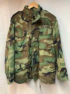 Vintage M-65 Army Field Jacket  Woodland Camo - Medium Regular - Picture 1 of 13