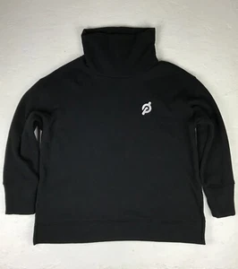 Peloton Women's Size XL Funnel Kneck Pullover Black Sweater - Picture 1 of 11
