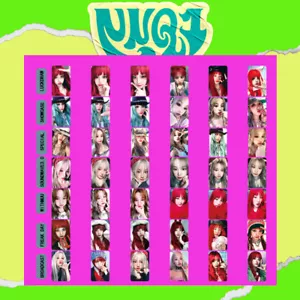 6pcs/set Kpop YUQI 1st Mini Album YUQ1 Self Made Collective Card HD Photocards - Picture 1 of 8