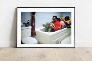 Cool Runnings Movie-John Candy Print-Funny Wall Décor-Funny Bathroom Picture-53 - Picture 1 of 5
