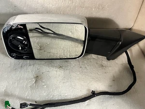 2019-2020 Dodge Ram Driver Left Chrome Mirror W Memory W Power OE - Imagen 1 de 4