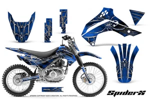 KAWASAKI KLX 140 08-14 GRAPHICS KITCREATORX DECALS STICKERS SPIDERX SXBLNP - Picture 1 of 1