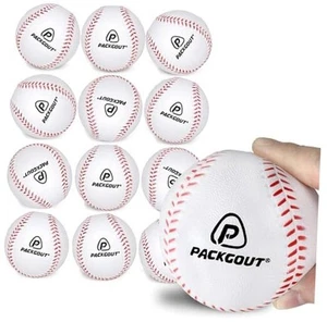 Soft Baseballs Foam Baseballs for Kids Teenager Players Training Balls, - Picture 1 of 7