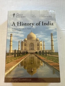 A History Of India Great Courses 6xDVD NEW SEALED w/Course Guidebook 18hrs - Picture 1 of 3