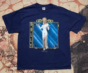 Vintage Y2K Dolly Parton 2001 Tee Navy XXL - Bild 1 von 5