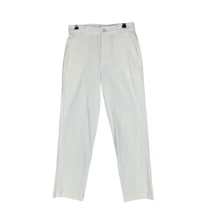 G/Fore Damen Golfhose 6 weiß maßgeschneidert Performance Luxus Activewear 25,5 - Bild 1 von 9