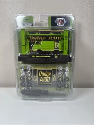 M2 Machines Model Kits 1967 Dodge A-100 Panel Van Green/Black R30.. - Imagem 1 de 3